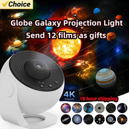 Starlit Galaxy Projector Lamp